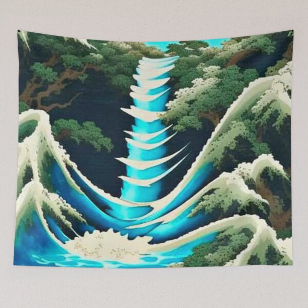 Item preview, Cascades designed and sold by George Hutton Hunter.