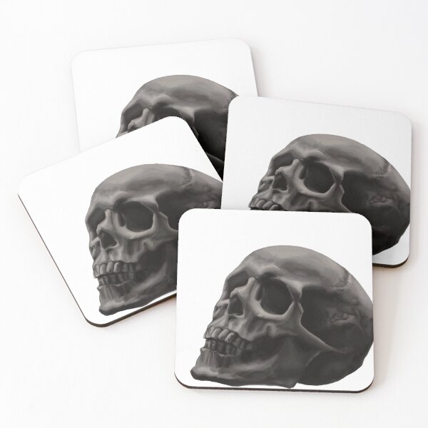 Item preview, Realistic painted skull designed and sold by Sj-Charles.