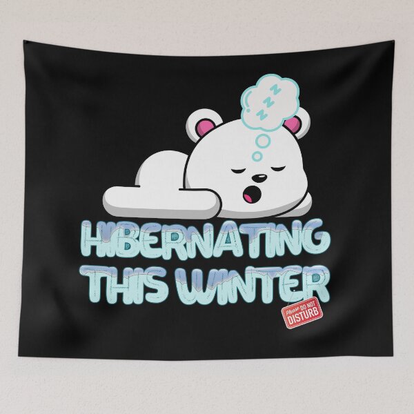 Item preview, Hibernating This Winter Baby Polar Bear designed and sold by my-green-gecko.
