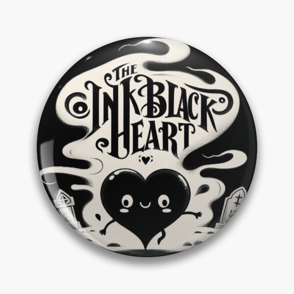 Item preview, ink black heart design designed and sold by Austinsworld.