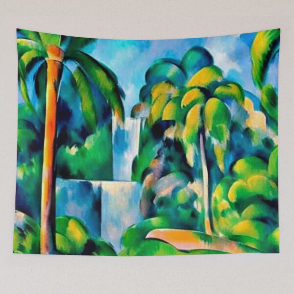Item preview, Tropical landscape with waterfall designed and sold by George Hutton Hunter.