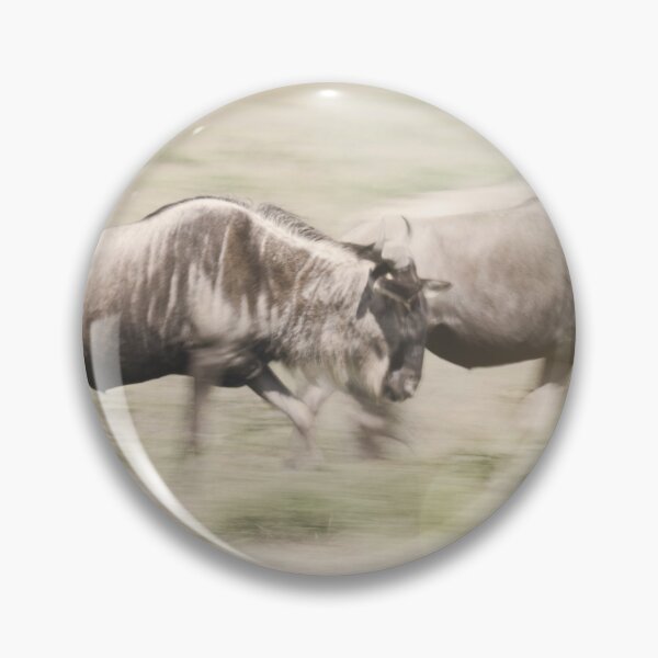 Item preview, Wildebeest on the Move Tanzania Africa designed and sold by PhotoArt by Joan Carroll.