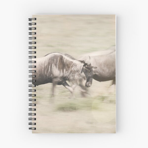 Item preview, Wildebeest on the Move Tanzania Africa designed and sold by PhotoArt by Joan Carroll.