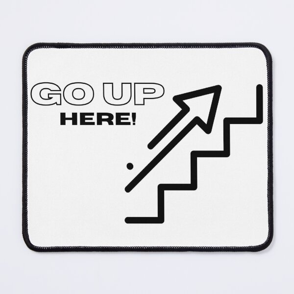 Item preview, Go up here white designed and sold by YIREHCreations.