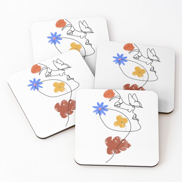 Item preview, Woman, Butterfly, and Flowers designed and sold by Catspeople.