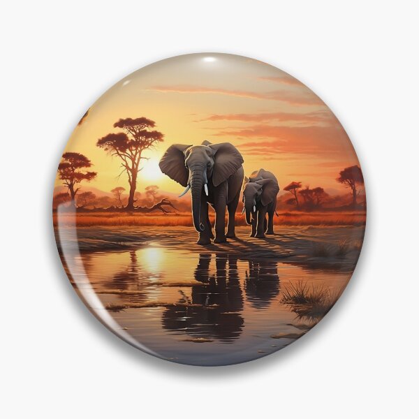 Item preview, Elephant - High-quality digital art image designed and sold by wild-instinct.