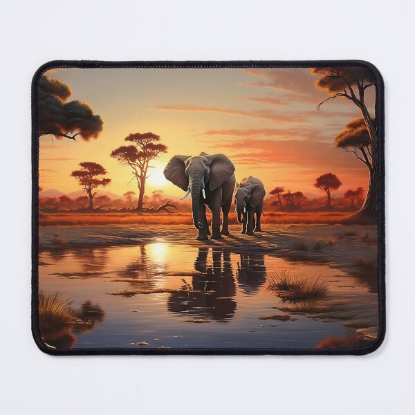 Item preview, Elephant - High-quality digital art image designed and sold by wild-instinct.