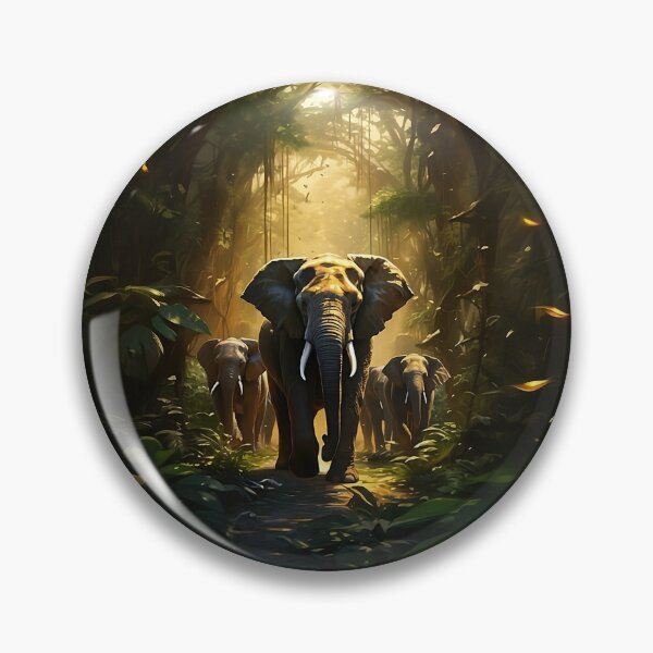 Item preview, Elephant - High-quality digital art image designed and sold by wild-instinct.