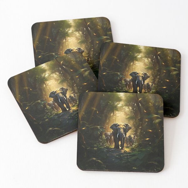 Item preview, Elephant - High-quality digital art image designed and sold by wild-instinct.