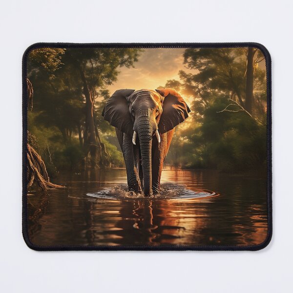 Item preview, Elephant - High-quality digital art image designed and sold by wild-instinct.