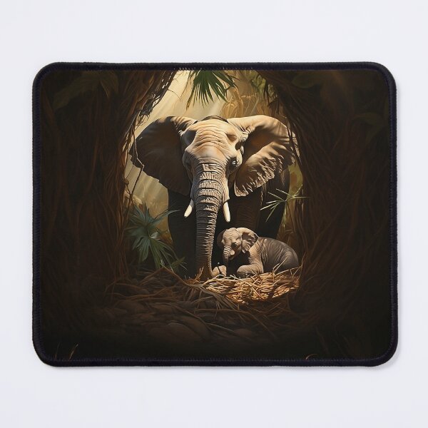 Item preview, Elephant - High-quality digital art image designed and sold by wild-instinct.