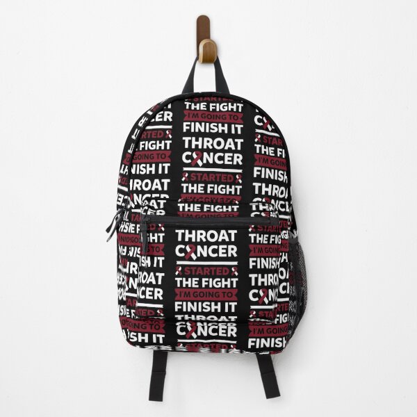 Item preview, Throat Cancer Started The Fight Im Going To Finish designed and sold by Shirtey.