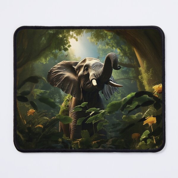 Item preview, Elephant - High-quality digital art image designed and sold by wild-instinct.