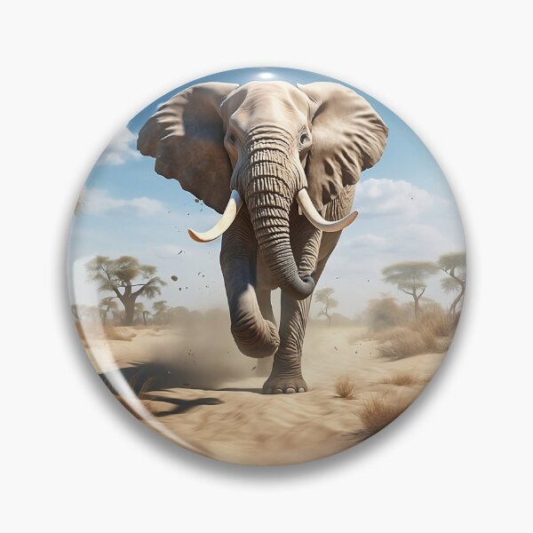 Item preview, Elephant - High-quality digital art image designed and sold by wild-instinct.