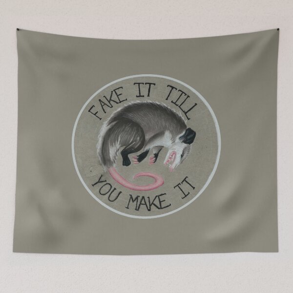 Item preview, Fake It Till You Make It designed and sold by Jadniel-Ink.