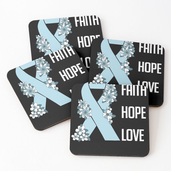 Item preview, Cancer Awareness Faith Hope Love Prostate Cancer designed and sold by Shirtey.