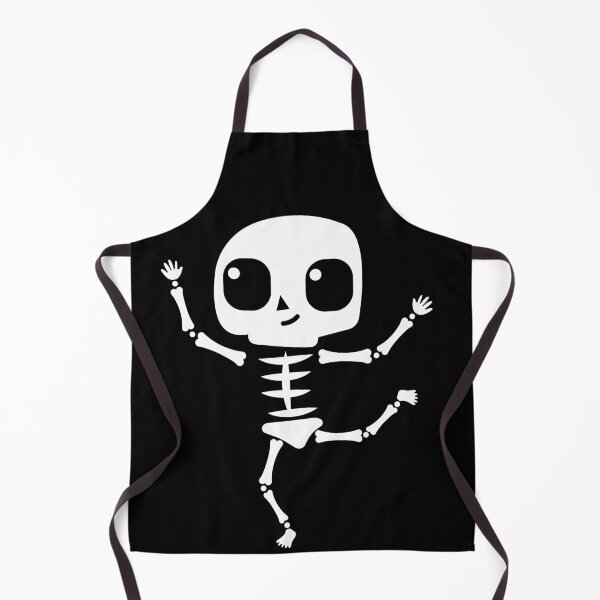 Item preview, Calaca dancing, cute skeleton dancer on black background designed and sold by Denisse diseno.