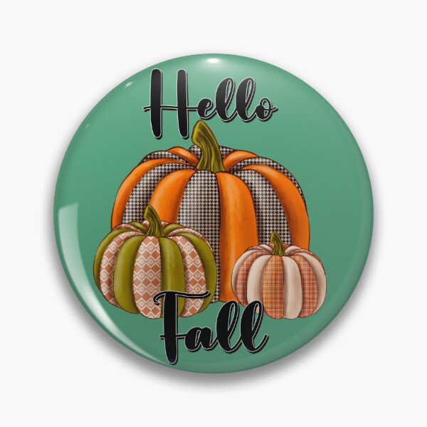 Item preview, Hello Fall Pumpkins designed and sold by PerfectlyWorlds.