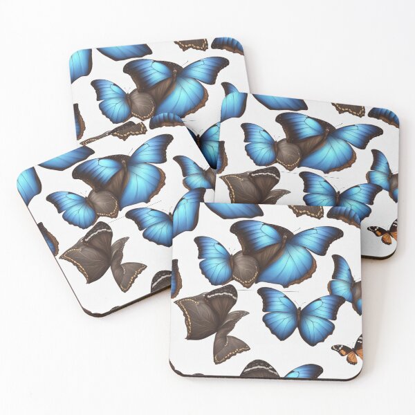 Item preview, blue butterflies designed and sold by vibrants2024.