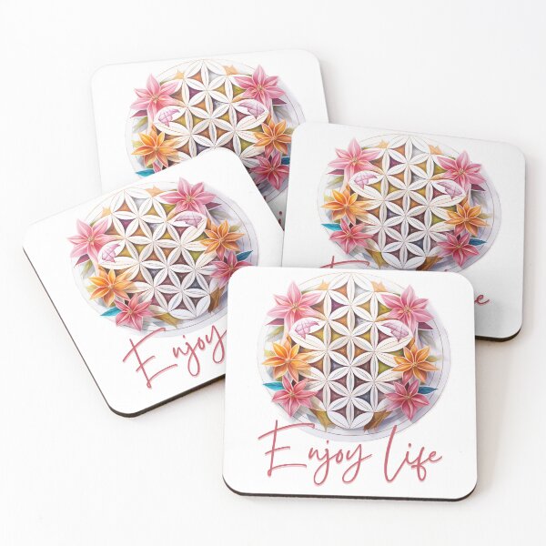 Artikelvorschau, Lebensblume - Enjoy Life entworfen und verkauft von Studio Harmonia.