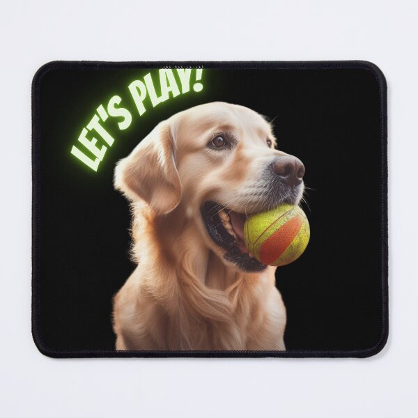 Item preview, Golden Retriever dog let's play a game designed and sold by Golden-Heaven.