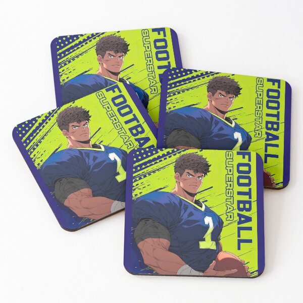 Item preview, American Football Superstar - Anime Wallpaper designed and sold by KAIGAME Art.