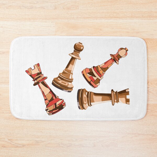 Item preview, Chess figures wooden and glass designed and sold by Mashusha-art.