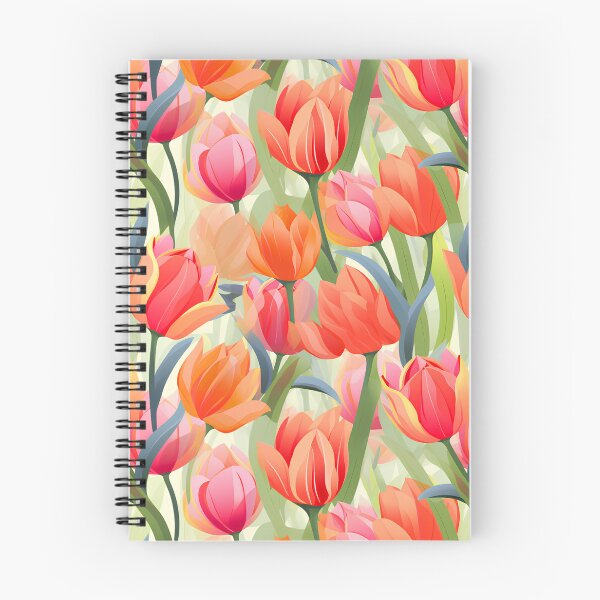 Item preview, Vibrant Tulips Pattern Graphic Design designed and sold by Design-DD56.