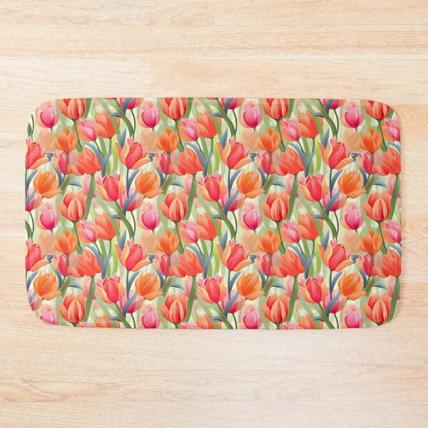 Item preview, Vibrant Tulips Pattern Graphic Design designed and sold by Design-DD56.