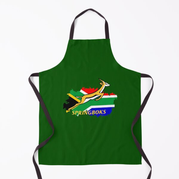 Item preview, Springbok on South African flag designed and sold by RockSolidZA.