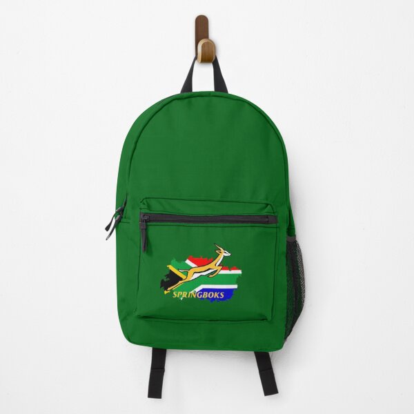 Item preview, Springbok on South African flag designed and sold by RockSolidZA.