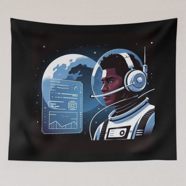 Item preview, Astronaut in Space designed and sold by Myra365Art.