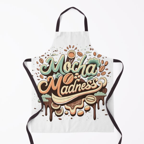 Item preview, Cute Coffee Mocha Madness Printed designed and sold by Witcrafters.