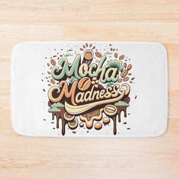Item preview, Cute Coffee Mocha Madness Printed designed and sold by Witcrafters.