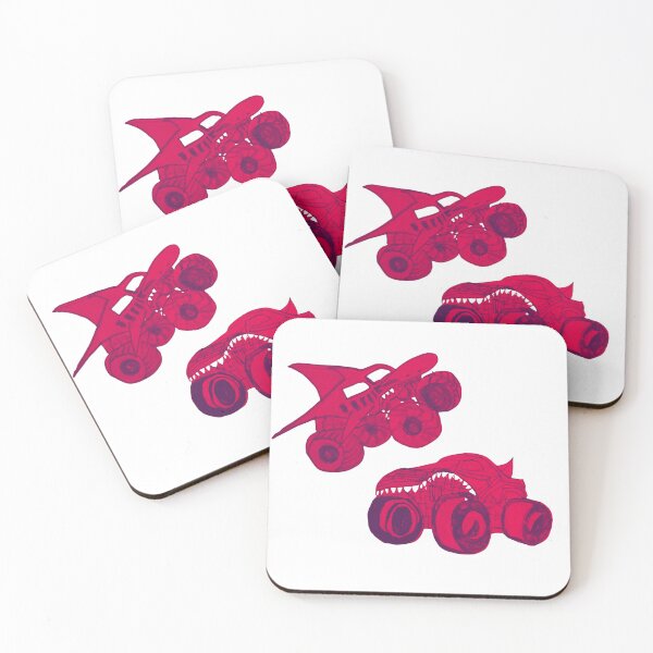 Item preview, Monster Truck Stunts bright pink version designed and sold by India2022.