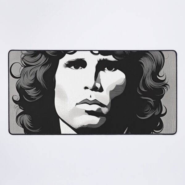 Item preview, TheAmericanPoet | Jim Morrison | Black and White designed and sold by TheAmericanPoet.