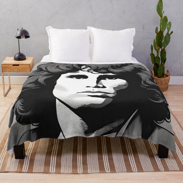 Item preview, TheAmericanPoet | Jim Morrison | Black and White designed and sold by TheAmericanPoet.