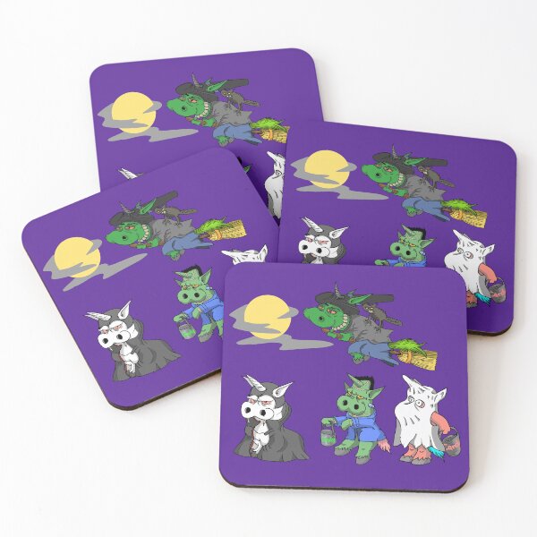 Item preview, Unicorn Halloween gang designed and sold by AyseAkcay.