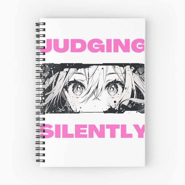 Item preview, Judging Silently Retro Anime Girl Anibae designed and sold by ChibiCollectors.