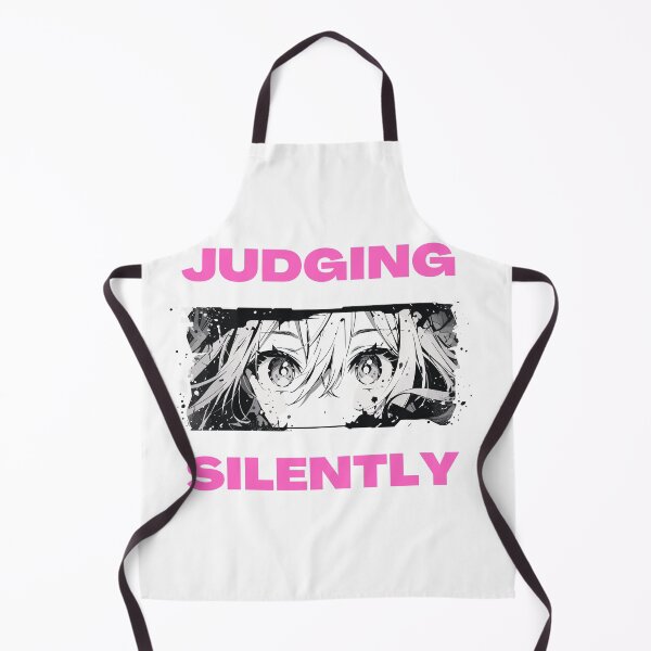 Item preview, Judging Silently Retro Anime Girl Anibae designed and sold by ChibiCollectors.
