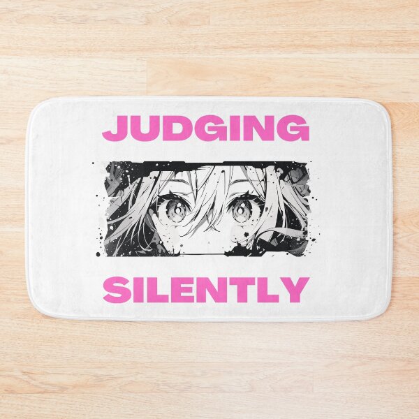 Item preview, Judging Silently Retro Anime Girl Anibae designed and sold by ChibiCollectors.