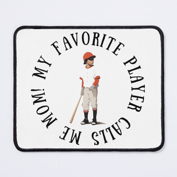 Item preview, My Favorite Baseball Player Calls Me Mom! Baseball Mom Gift designed and sold by SSustainable.