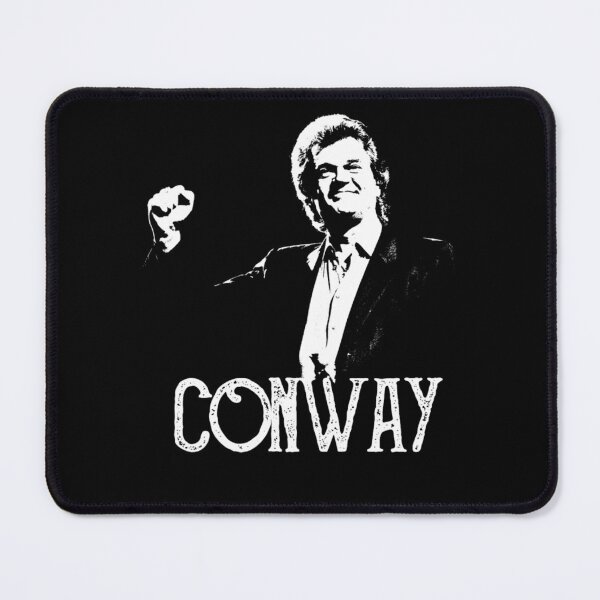 Item preview, Conway music Twitty - White Stencil designed and sold by madrigaltipha.