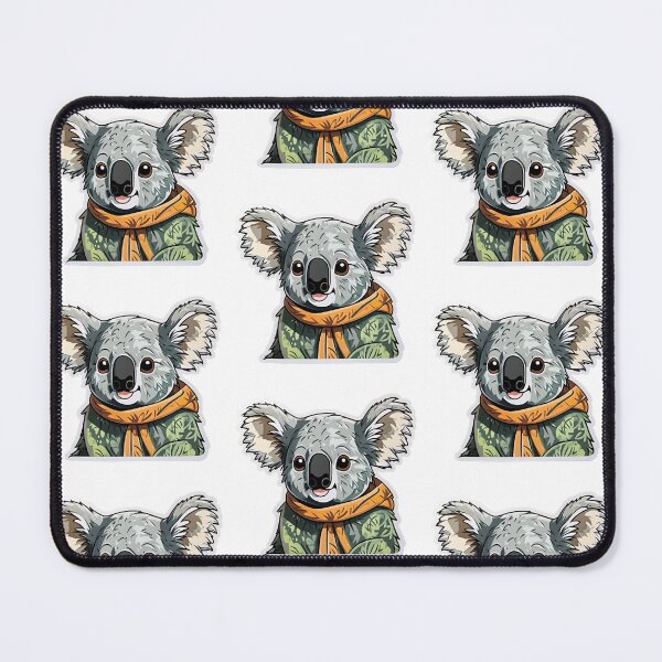 Item preview, Koala Sticker Style Winter Theme designed and sold by LDJBlank.