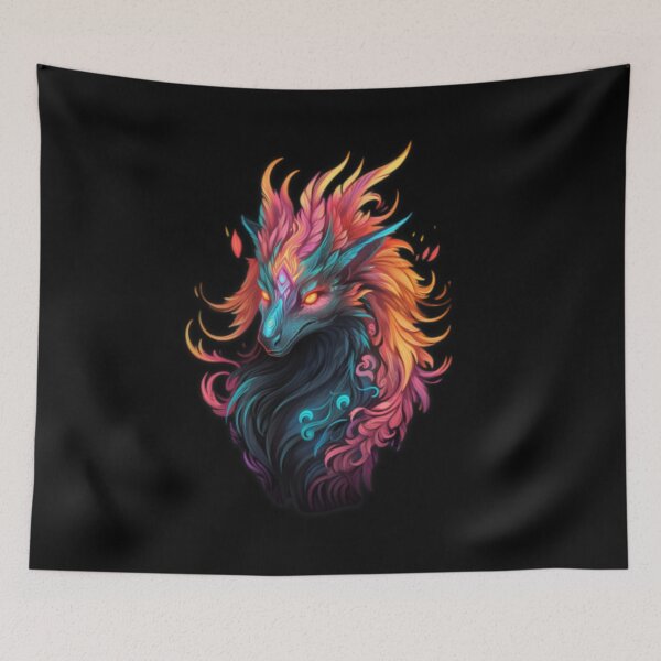 Item preview, Colorful Mythical Creature designed and sold by neatdesignsbycm.