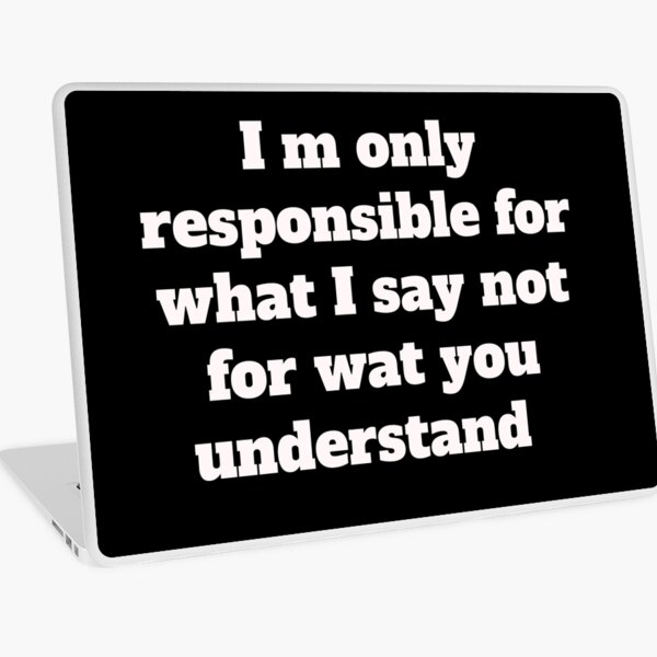 Item preview, I'm Not Responsible For What My Face Does When You Talk , Responsible Quote ,Sarcastic Tee,Smartass ,Funny Sarcasm  designed and sold by Zohaa45.