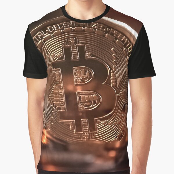 Bitcoin background Graphic T-Shirt
