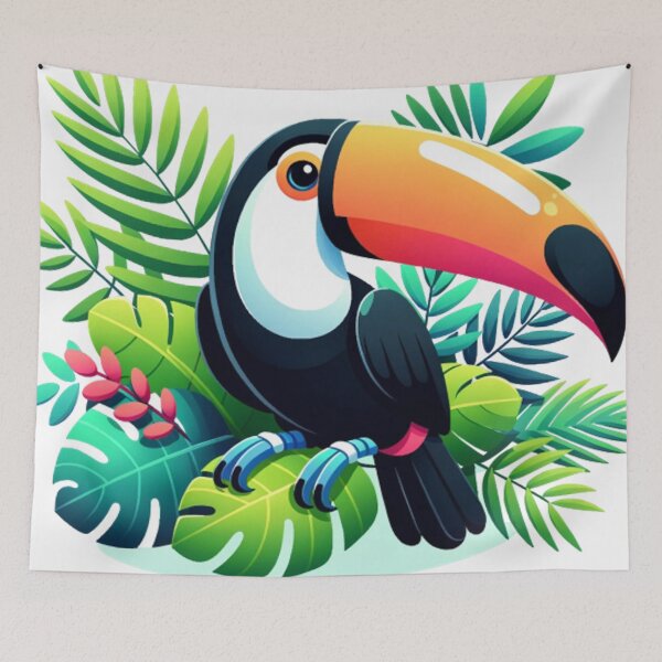 Item preview, Toucan In The Wild designed and sold by DressDigi.