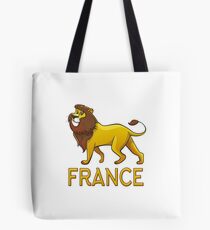 France Lion Drawstring Bags Tote Bag