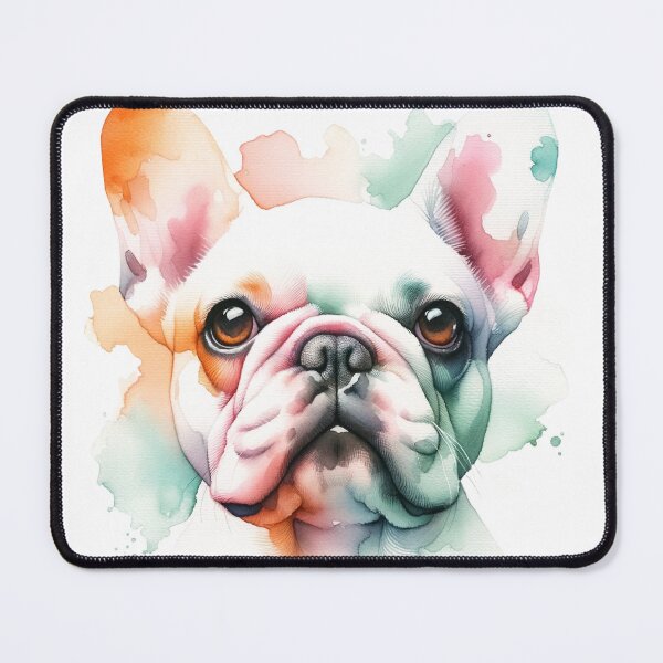 Item preview, Whimsical Gaze: The Enchanted French Bulldog designed and sold by WatercolorWhisk.